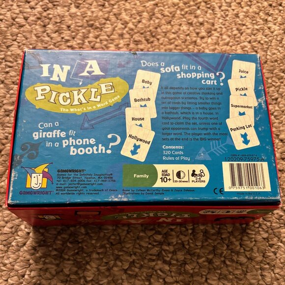 In A Pickle card boardgame - Picture 3 of 3